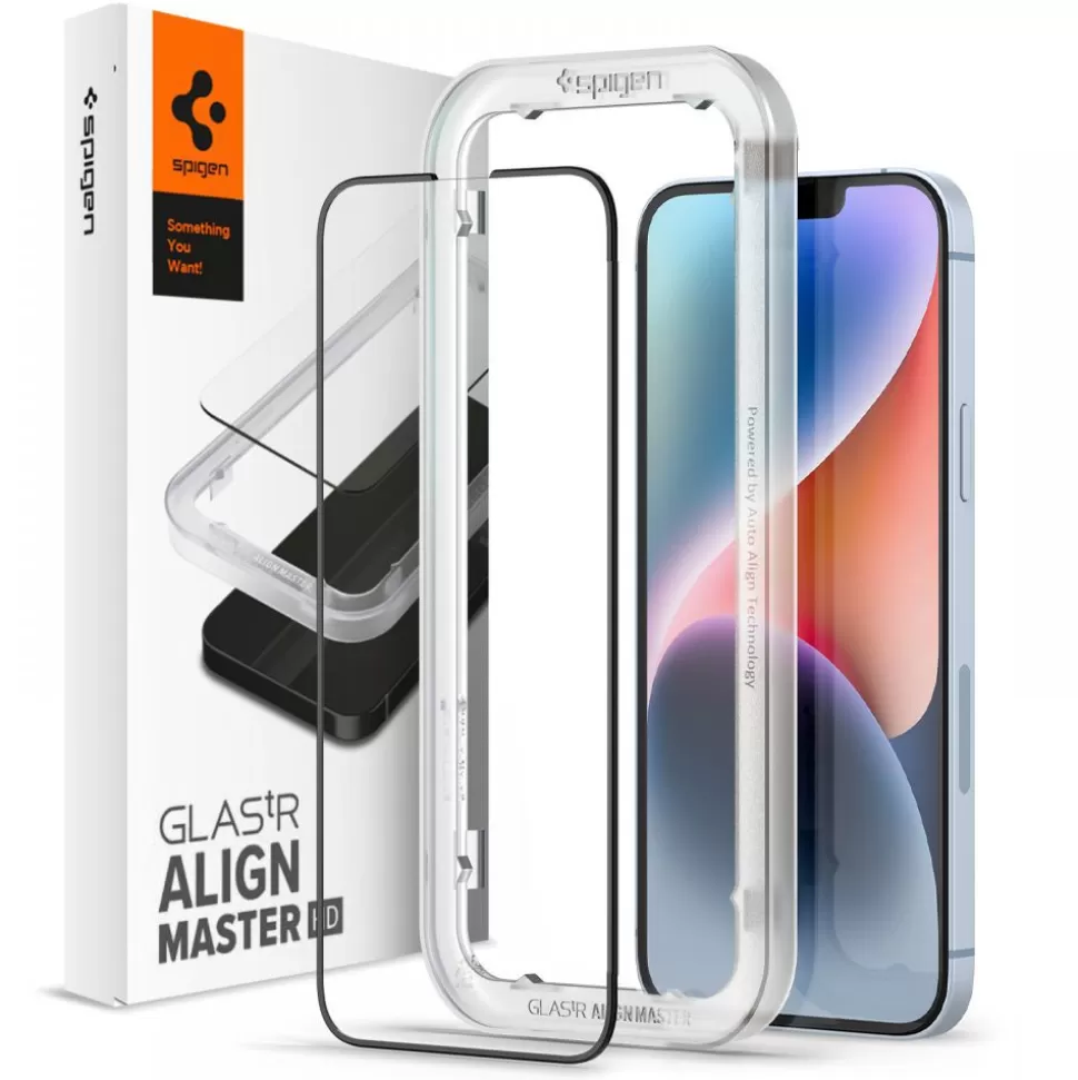 Spigen Iphone 13 | Iphone 13 Pro*Szkło Hartowane Apple iPhone 13 / 13 Pro / 14 Alm Glass Fc