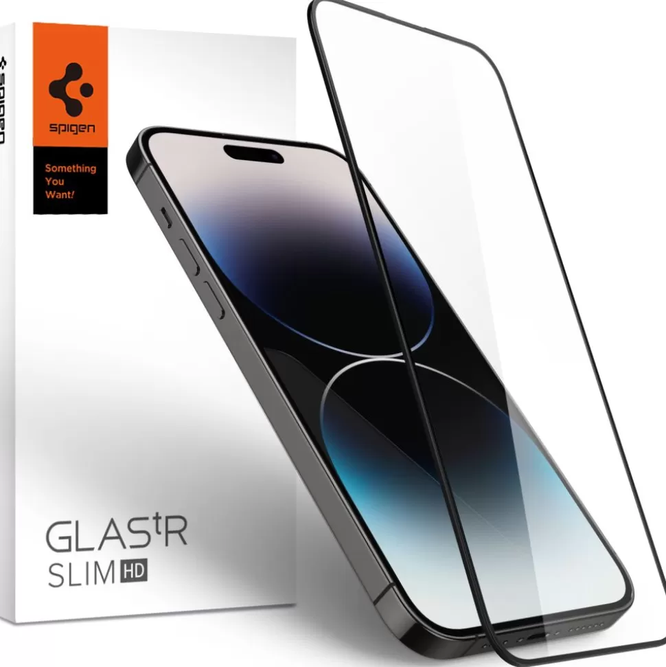 Spigen Iphone 14 Pro*Szkło Hartowane Glass Fc iPhone 14 Pro Black