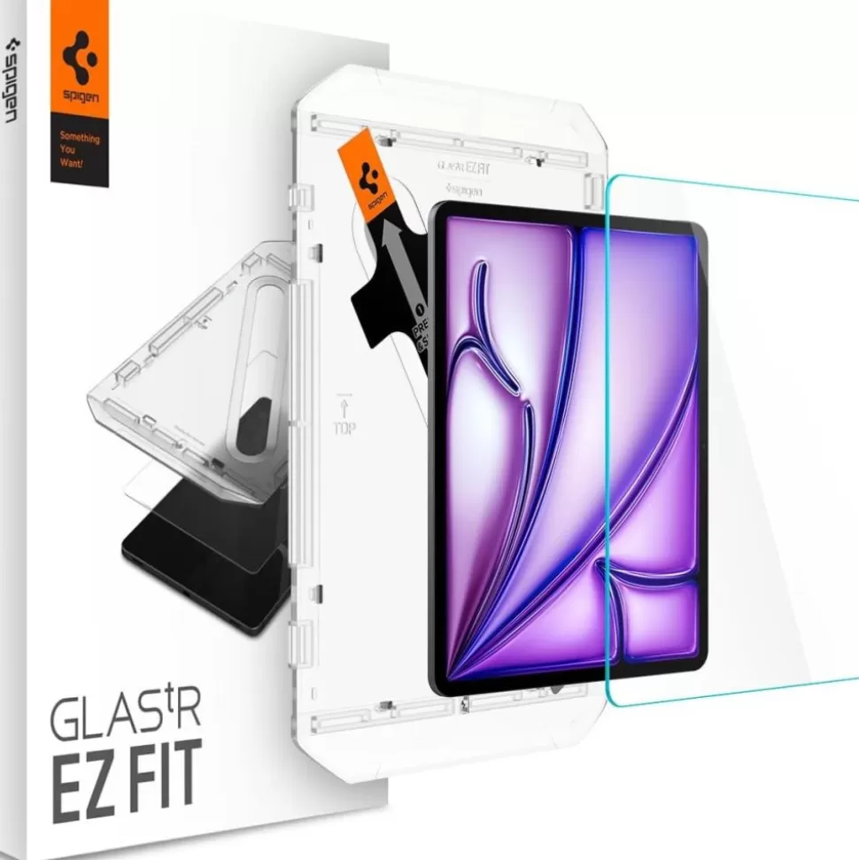 Spigen Ipad Mini 2012 | Ipad Air 6 13 2024*Szkło Hartowane Glas.tr ”ez Fit” iPad Air 13 2024 Clear