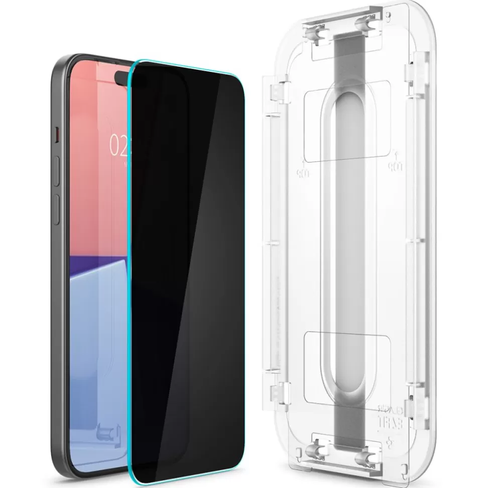 Spigen Iphone 15 Pro*Szkło Hartowane Glas.tr ”ez Fit” iPhone 15 Pro Privacy