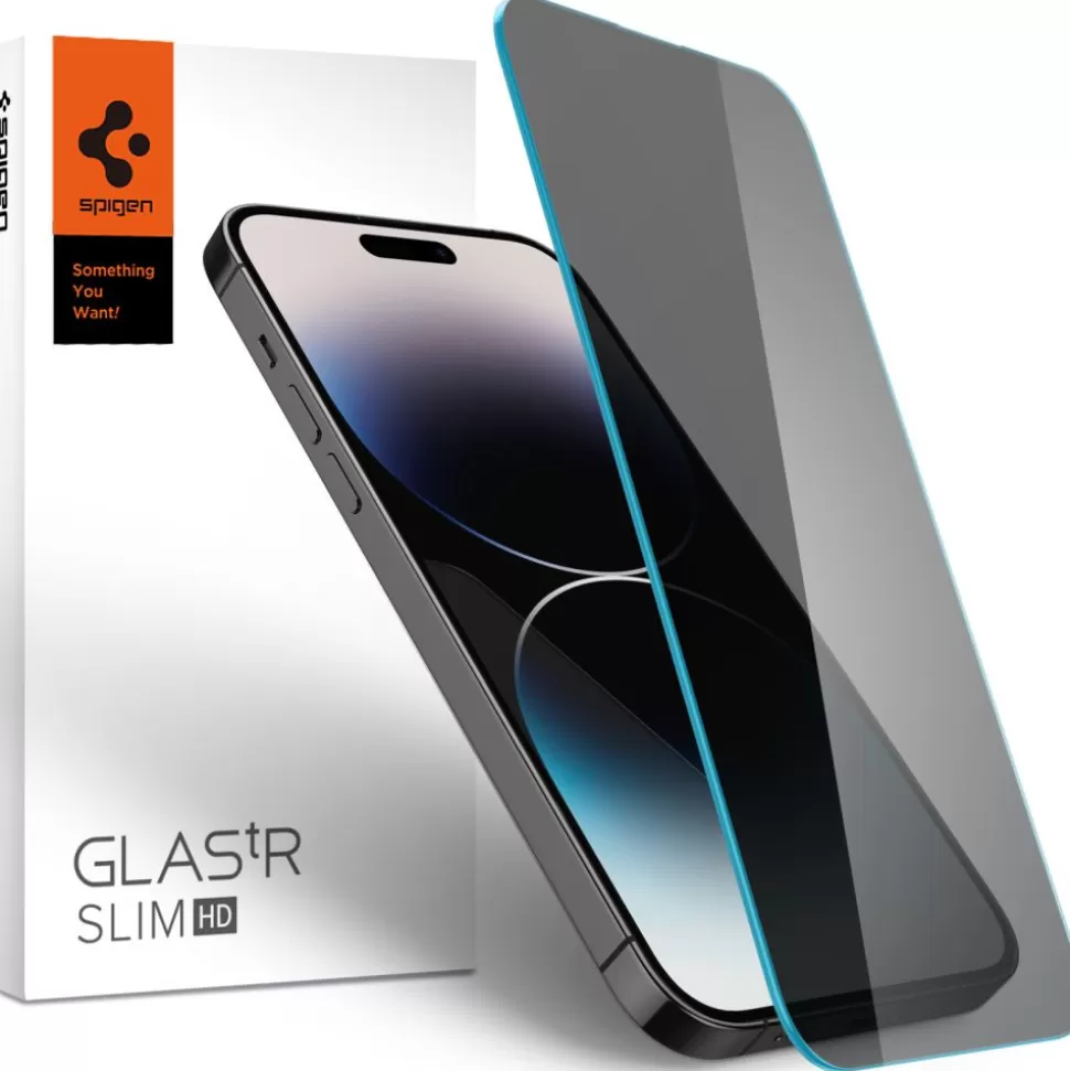 Spigen Iphone 14 Pro Max*Szkło Hartowane Glas.tr Slim iPhone 14 Pro Max Privacy