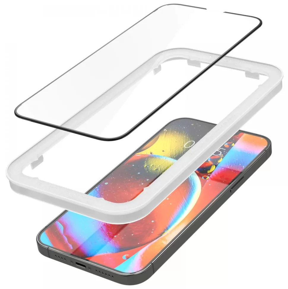 Spigen Iphone 13 Pro Max*Szkło Hartowane iPhone 13 Pro Max Alm Glass Fc 2-Pack Black