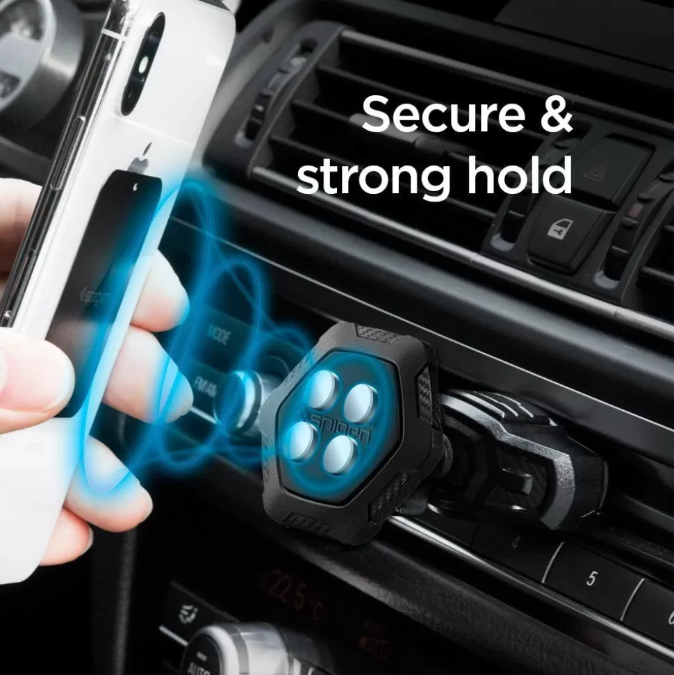 Spigen Iphone 16 | Iphone 16 Plus*Uchwyt Qs24 Magnetic Cd Car Mount Holder