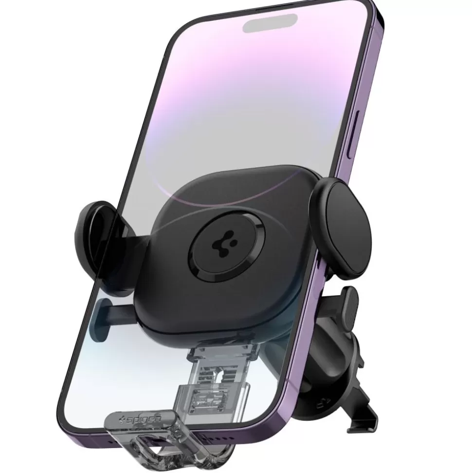 Spigen Uchwyty Samochodowe*Uchwyt Uts12 Onetap Universal Vent Car Mount Black